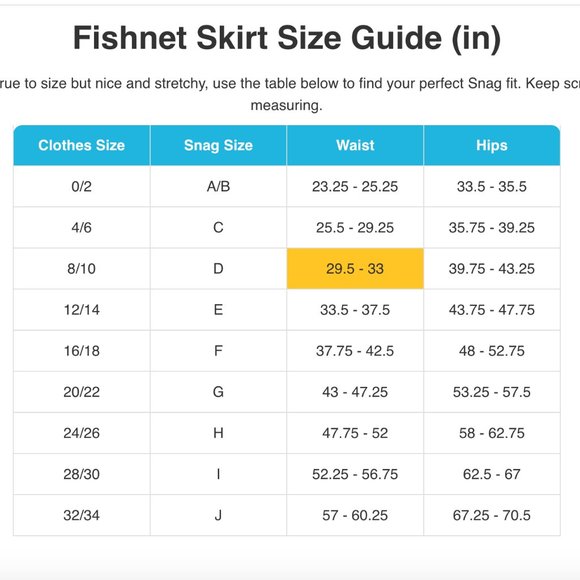 Strapped In Fishnet Skirt - BY SNAG, size E (12/14) - Picture 5 of 5